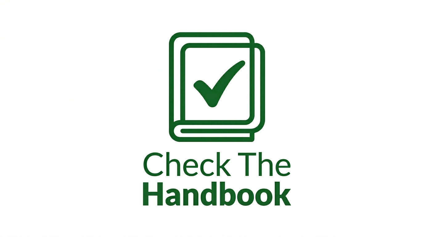 Check The Handbook